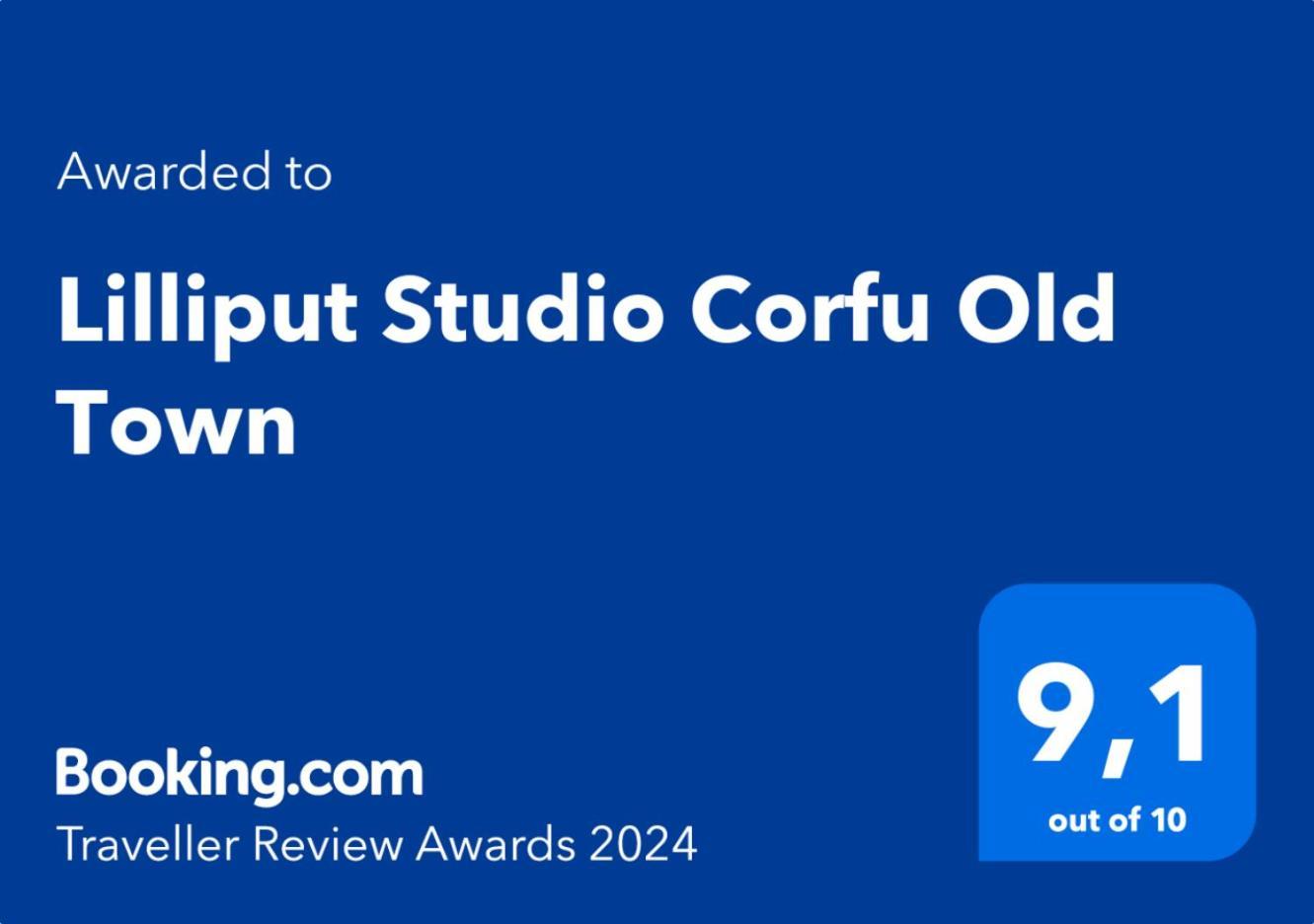 Lilliput Studio Corfu Old Town Exterior foto